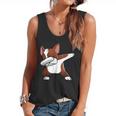 Dabbing Red Boston Terrier Dab Dance Dog Men Women Kids Flowy Tank, trending gift