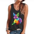 Dog Lover Boston Terrier Dog Colorful Boston Terrier Men Women Kids Flowy Tank, trending gift