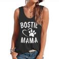 Fun Bostie Mama Dog Lover Apparel Boston Terrier Mom Flowy Tank, trending gift