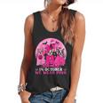 Ghost And Witch Boston Terrier Dog In October We Wear Pink Flowy Tank, trending gift