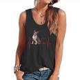 Heartbeat Boston Terrier Dog Flowy Tank, trending gift