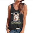 Siberian Husky Professional Human Trainer Flowy Tank, trending gift