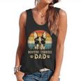Vintage Boston Terrier Dad Dog Lovers Father's Day Tee Flowy Tank, trending gift