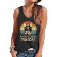 Vintage Boston Terrier Grandpa Dog Lovers Father's Day Flowy Tank, trending gift