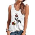 Boston Terrier Christmas T Shirt-Life Is Merrier Premium Tri-Blend Flowy Tank, trending gift