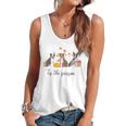 Boston Terrier Fall Pumpkin Tis The Season Autumn Women Flowy Tank, trending gift