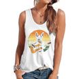 Boston Terrier Guitar Retro Flowy Tank, trending gift
