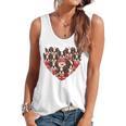 Boston Terrier Heart Valentine Boston Terrier Flowy Tank, trending gift