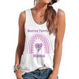 Boston Terrier Mama Cute Rainbow Paw Heart Shape Flowy Tank, trending gift