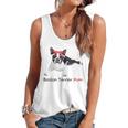Boston Terrier Mom Bandana Boston Terrier Dog Flowy Tank, trending gift
