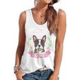 Boston Terrier Mom Mother's Day Flowy Tank, trending gift