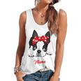 Boston Terrier Mum Dog Woman Idea Flowy Tank, trending gift