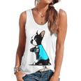 Boston Terrier Tattoos I Love Mom Flowy Tank, trending gift