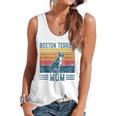 Dog Boston Terrier Mom Vintage Boston Terrier Mom Flowy Tank, trending gift