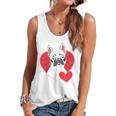 Valentine's Day Boston Terrier Flowy Tank, trending gift