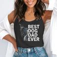 Best Dog Dad Ever Boston Terrier Dog Lover For Dad Men Women Girls Kids Flowy Tank, funny gift