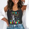My Birthday Colorful Costume Boston Terrier Party Flowy Tank, funny gift