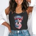 Boston Terrier 4th Of July US Merica Bostie Dog Patriotic For Men Women Kids Flowy Tank, funny gift