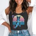 Boston Terrier Dad Retro Flowy Tank, funny gift