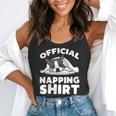 Boston Terrier Dog Official Sleeping Shirt Men Women Kids Flowy Tank, funny gift
