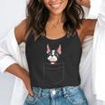 Boston Terrier Dog In The Pocket Boston Terrier For Men Women Girls Kids Flowy Tank, funny gift