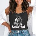 Boston Terrier Dog Untamed For Men Women Flowy Tank, funny gift
