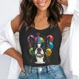 Celebration Event Birthday Party Boston Terrier Flowy Tank, funny gift