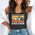 Cute Boston Terrier Best Boston Terrier Dad Ever Flowy Tank, funny gift
