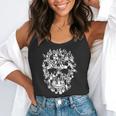 Halloween Costume Skull Boston Terrier Dog Lover Flowy Tank, funny gift