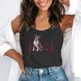 Heartbeat Boston Terrier Dog Flowy Tank, funny gift