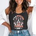 It’s A Boston Terrier Day Pet Cute Dog Lover Cartoon Flowy Tank, funny gift