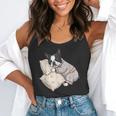 Sleepy Boston Terrier Pajama Men Women Kids Flowy Tank, funny gift