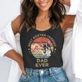 Vintage Best Boston Terrier Dad Ever Dog Father Father's Day Men Girls Kids Flowy Tank, funny gift