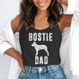 Vintage Boston Terrier Dad Dog Daddy Bostie Father Flowy Tank, funny gift