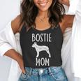 Vintage Boston Terrier Mom Dog Owner Bostie Mother Flowy Tank, funny gift