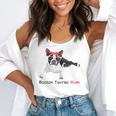 Boston Terrier Mom Bandana Boston Terrier Dog Flowy Tank, funny gift