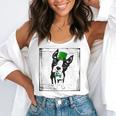 Cool Saint Patrick's Boston Terrier T Shirt For Dogs Lovers Flowy Tank, funny gift