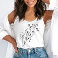 Dandelion Boston Terrier Flower Floral Bostie Tree Flowy Tank, funny gift