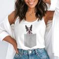 Dog In Your Pocket Boston Terrier For Men Women Girls Kids Flowy Tank, funny gift