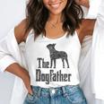 The Dogfather Boston Terrier Dog Funny Dog Gift T-Shirt For Men Women Girls Kids Flowy Tank, funny gift