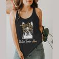 Birthday And Mother's Day -Boston Terrier Mom Flowy Tank, funny design