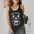 Boston Terrier Dad Boston Terrier Flowy Tank, funny design