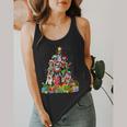 Boston Terrier Dog Christmas Tree Lights Xmas Pajama For Men Women Kids Flowy Tank, funny design