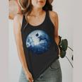 Boston Terrier Dog Moon Dog Mom Dad Women Men Dog Lovers Flowy Tank, funny design