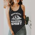 Boston Terrier Dog Official Sleeping Shirt Men Women Kids Flowy Tank, funny design