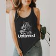 Boston Terrier Dog Untamed For Men Women Flowy Tank, funny design