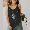 Boston Terrier Guitar Flowy Tank, funny design