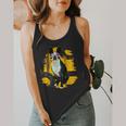 Boston Terrier s Mid-Century Modern Art s Street Grunge Flowy Tank, funny design