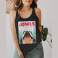 Boston Terriers Jowls Dog Mom Dog Dad Flowy Tank, funny design