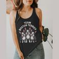 Cute Cartoon For Dog Owners Pet Team Boston Terrier Flowy Tank, funny design